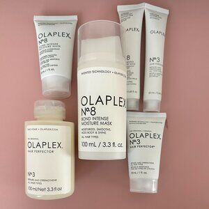 NEW. OLAPLEX Hair Product. 6 Items Total. Never Opened. N#3 & N#8